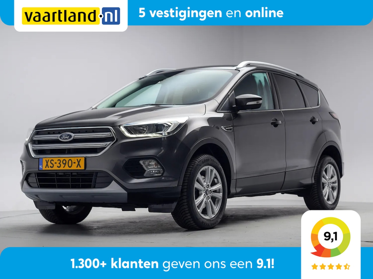 Ford Kuga - 1.5 EcoBoost Trend Ultimate [ Navi Camera Trekhaak ] - AutoWereld.nl