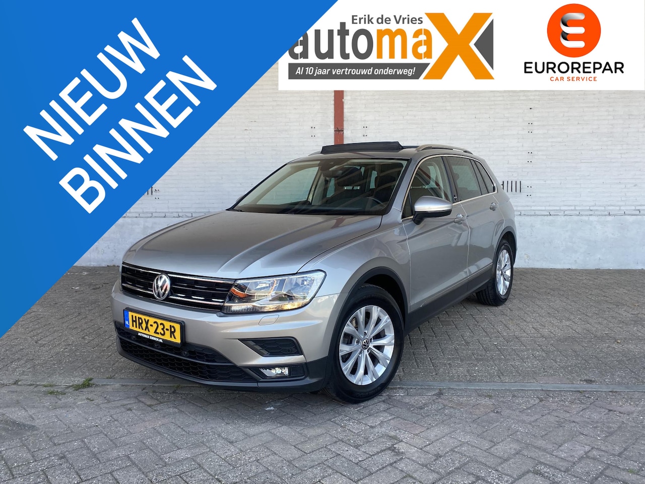 Volkswagen Tiguan - 1.4 TSI Highline |Pano!|Stoel&Stuurwielverwarming!| - AutoWereld.nl