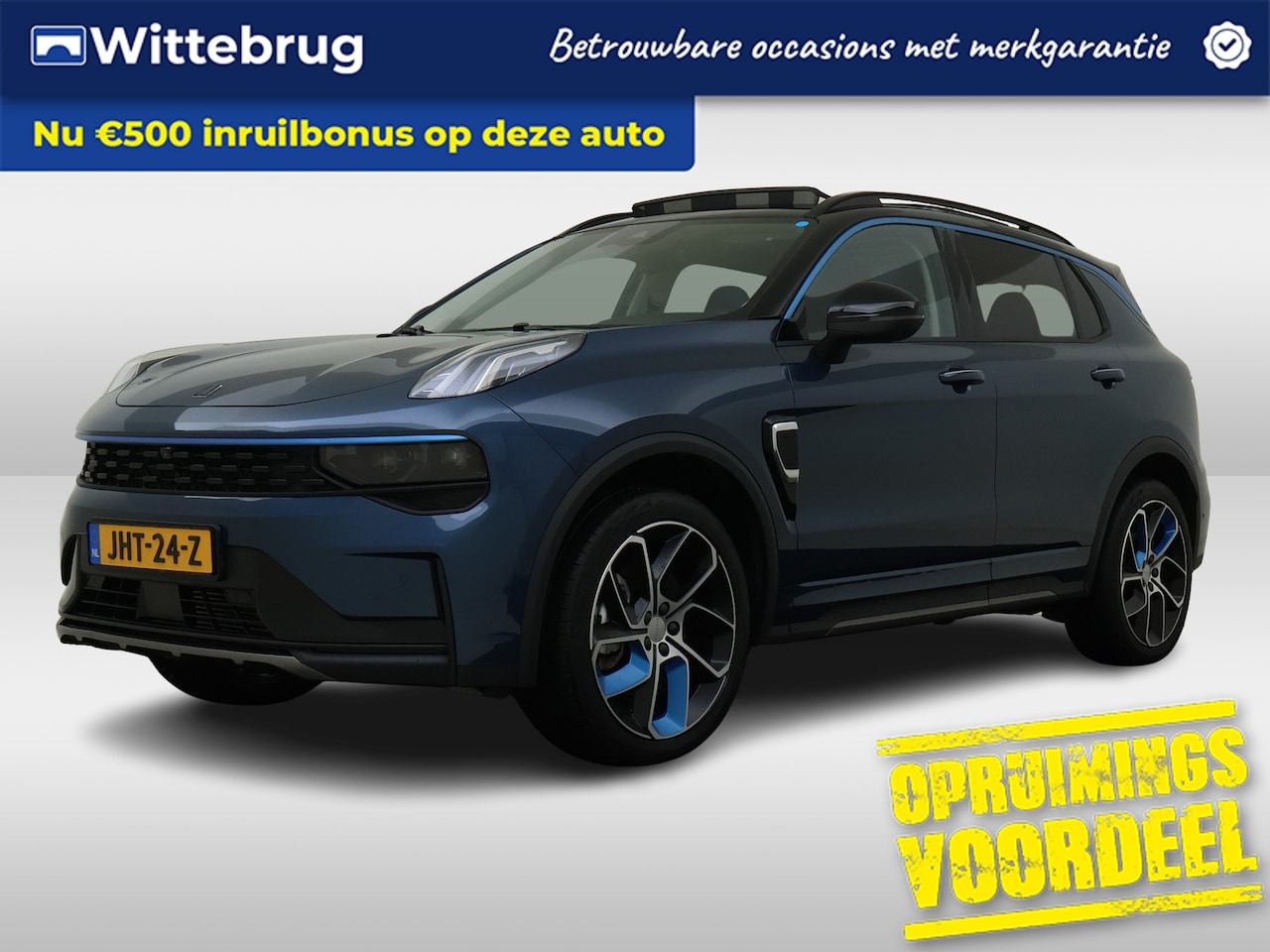 Lynk & Co 01 - 1.5 PANORAMADAK | NAVIGATIE | PLUG IN HYBRIDE - AutoWereld.nl