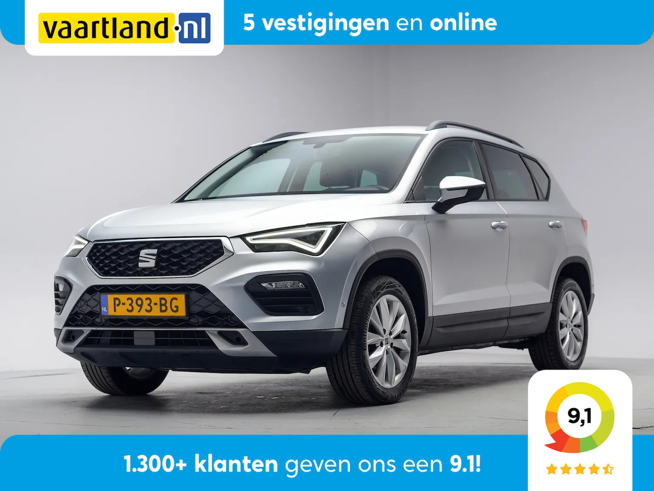 SEAT Ateca - 1.0 TSI Style Business Intense [ LED Leder Navi Stoelverwarming ] - AutoWereld.nl