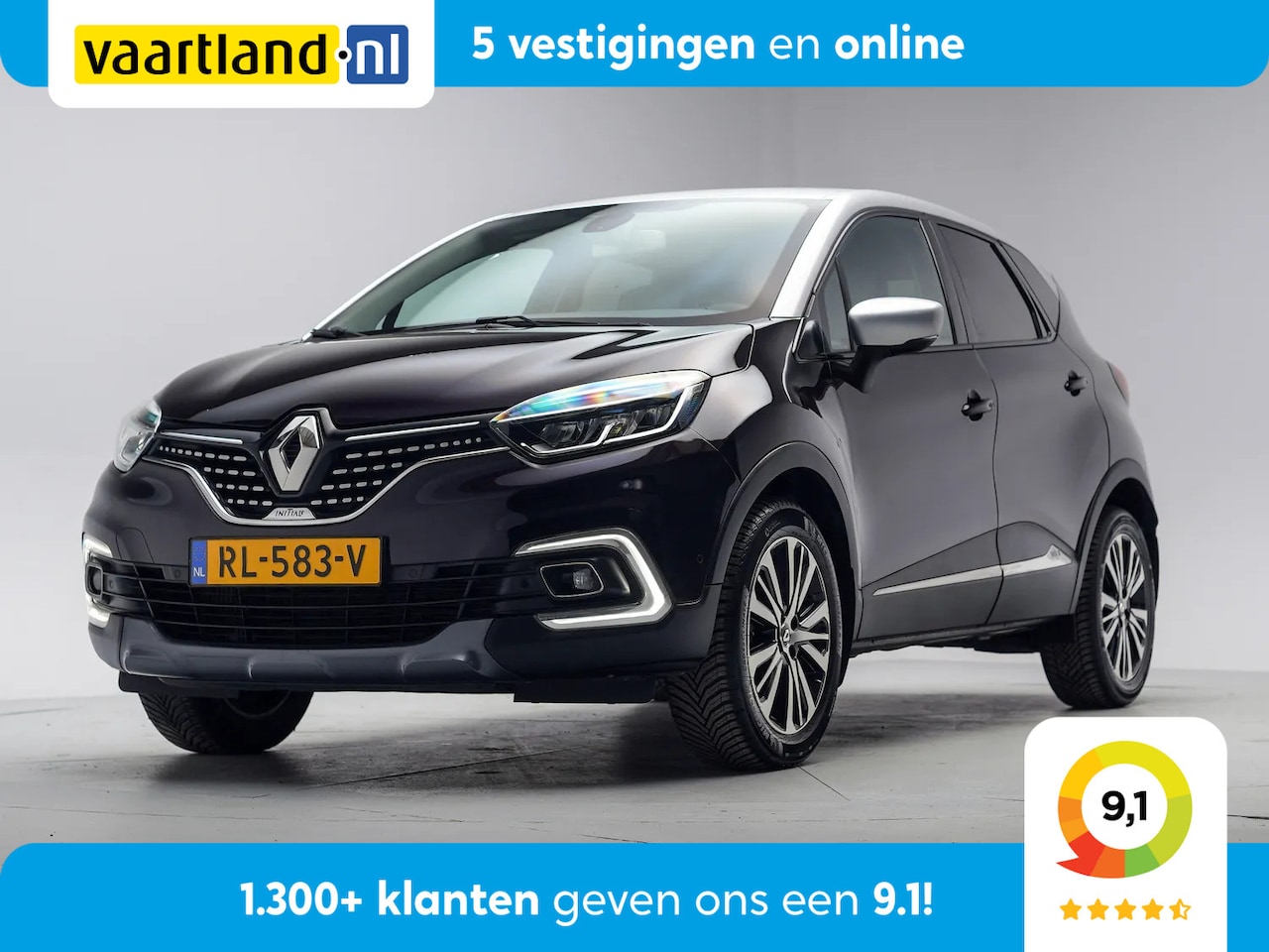 Renault Captur - 1.2 TCe Initiale Paris [ Stoelverwarming Bose Camera ] - AutoWereld.nl