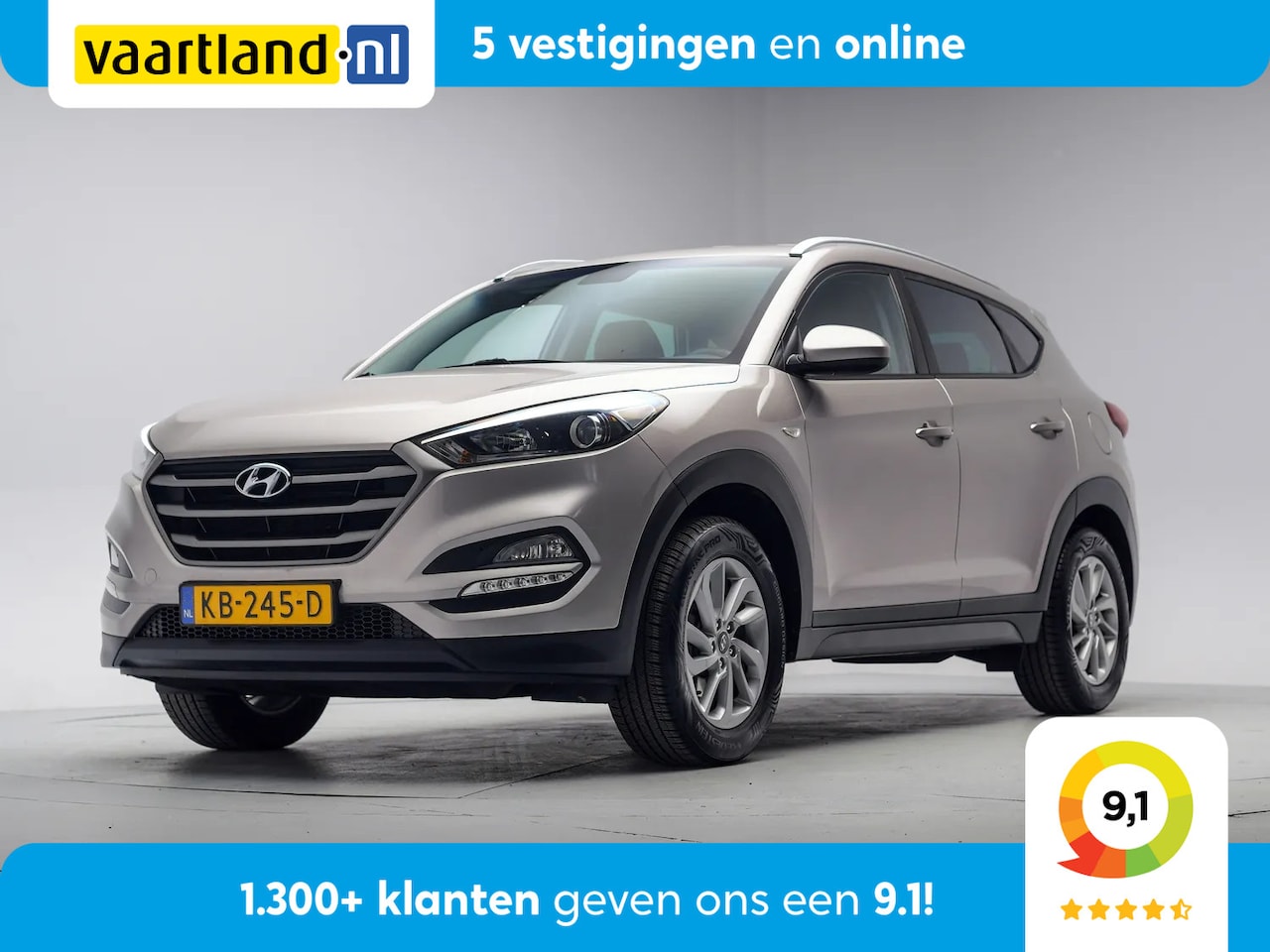 Hyundai Tucson - 1.6 GDi Premium [ Xenon Leder Camera Trekhaak Navi ] - AutoWereld.nl