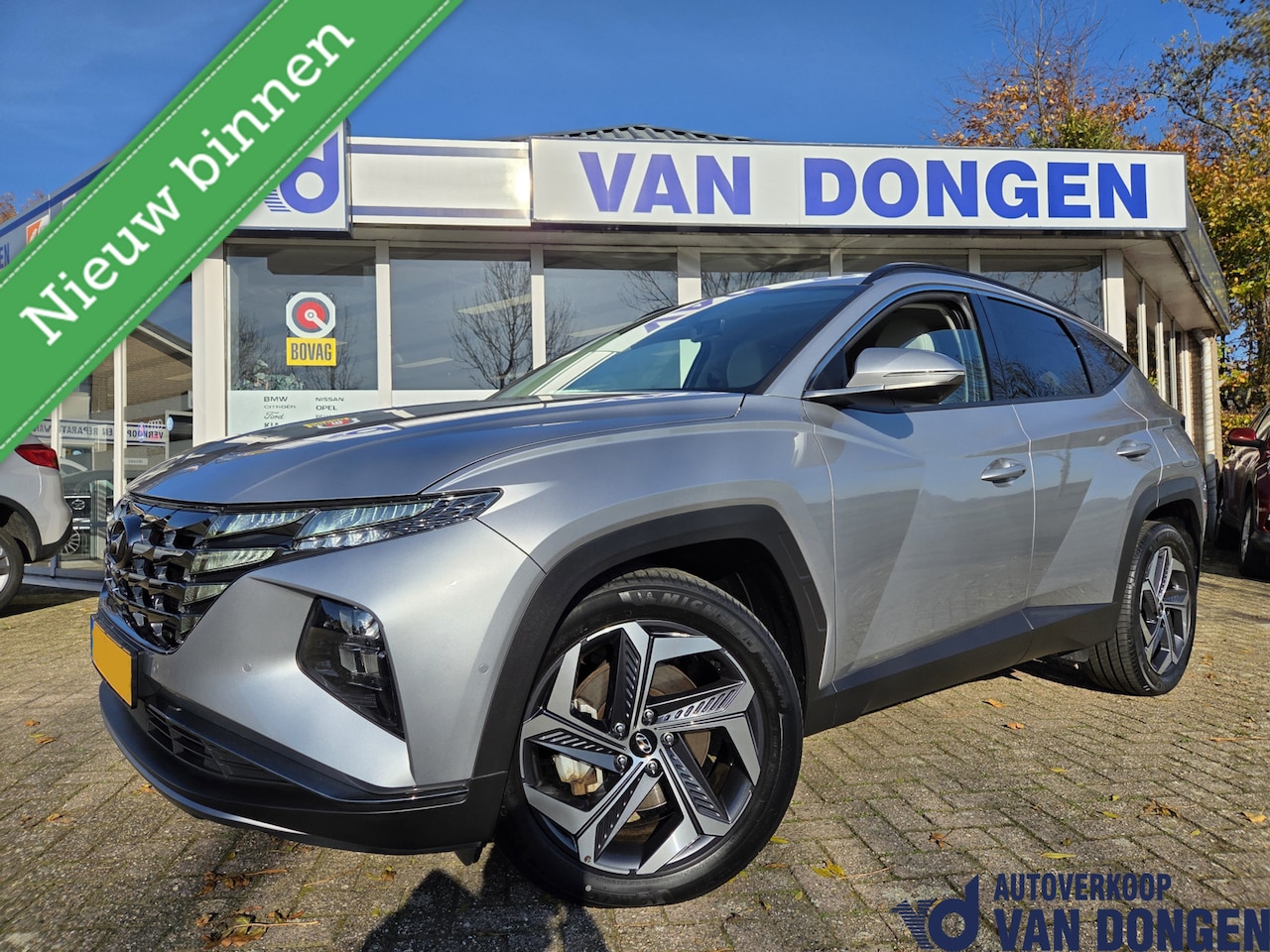 Hyundai Tucson - 1.6 T-GDI HEV Comfort Smart | Full Hybrid 230 PK | Premium Velg / Elektr. achterkl. / Krel - AutoWereld.nl