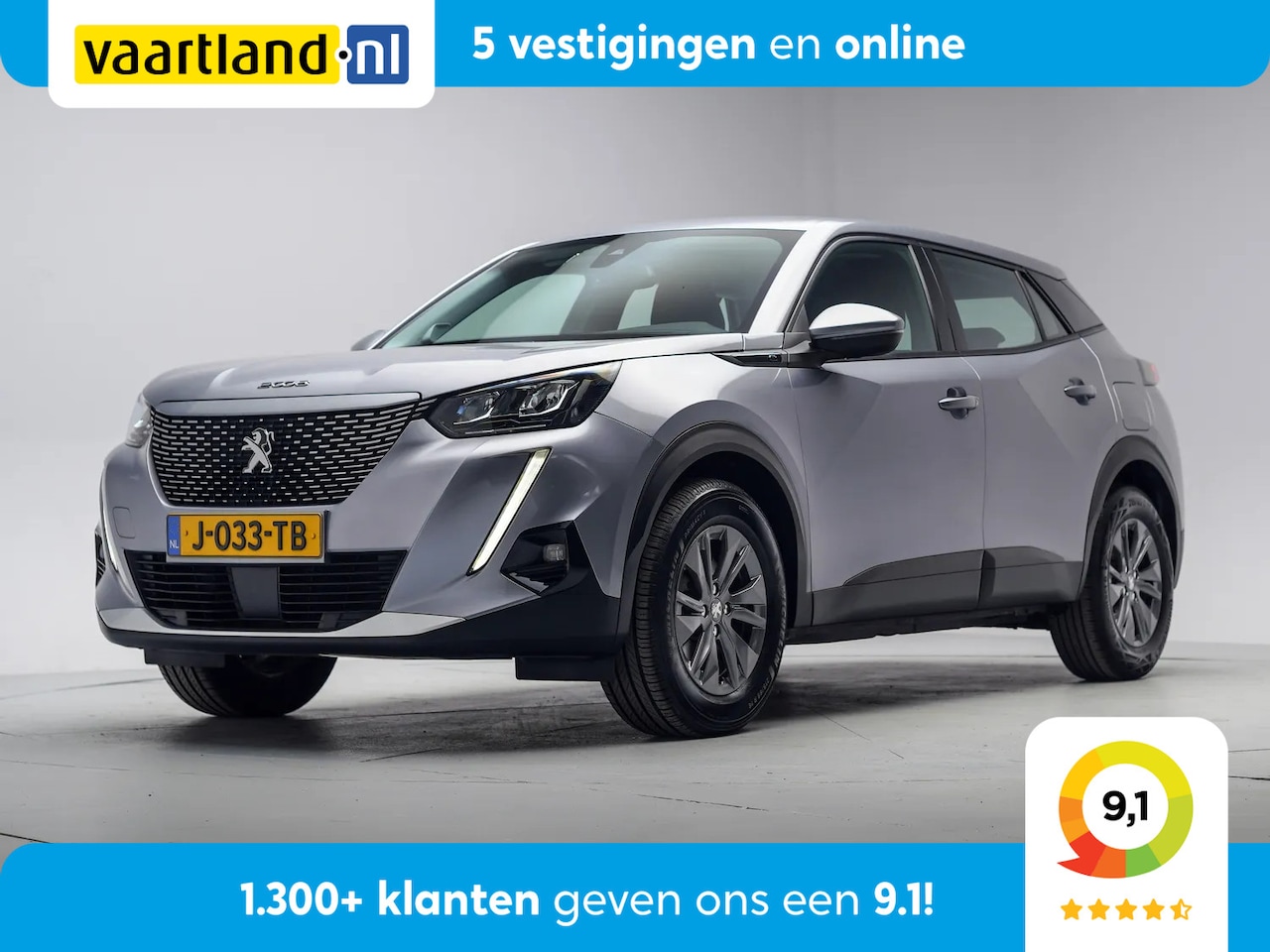 Peugeot e-2008 - 50 kWh Active 3-Fase [ Navi Stoelverwarming Climate ] - AutoWereld.nl