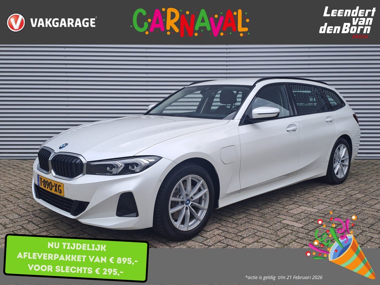 BMW 3-serie Touring - 320e PLUG IN HYBRID PHEV AUTOMAAT | NW model | Navigatie GROOT scherm | Cruise | Climate | - AutoWereld.nl