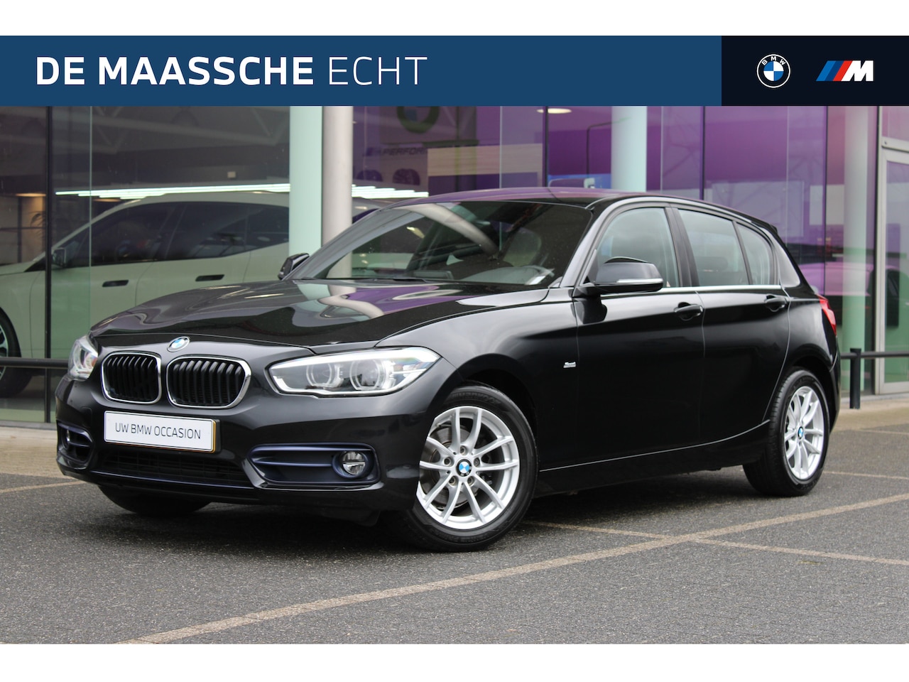 BMW 1-serie - 118i Executive Sport Line Automaat / Sportstoelen / LED / Cruise Control / PDC - AutoWereld.nl