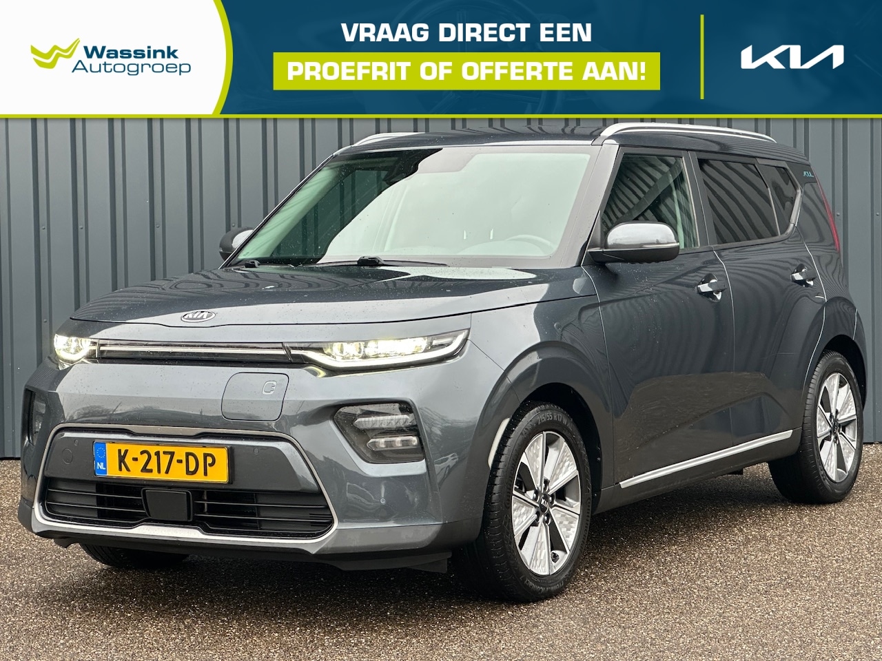 Kia e-Soul - 39,2kWh 136pk Aut DynamicPlusLine I Adaptieve Cruise I Stoelverwarming I Camera I PDC V+A - AutoWereld.nl