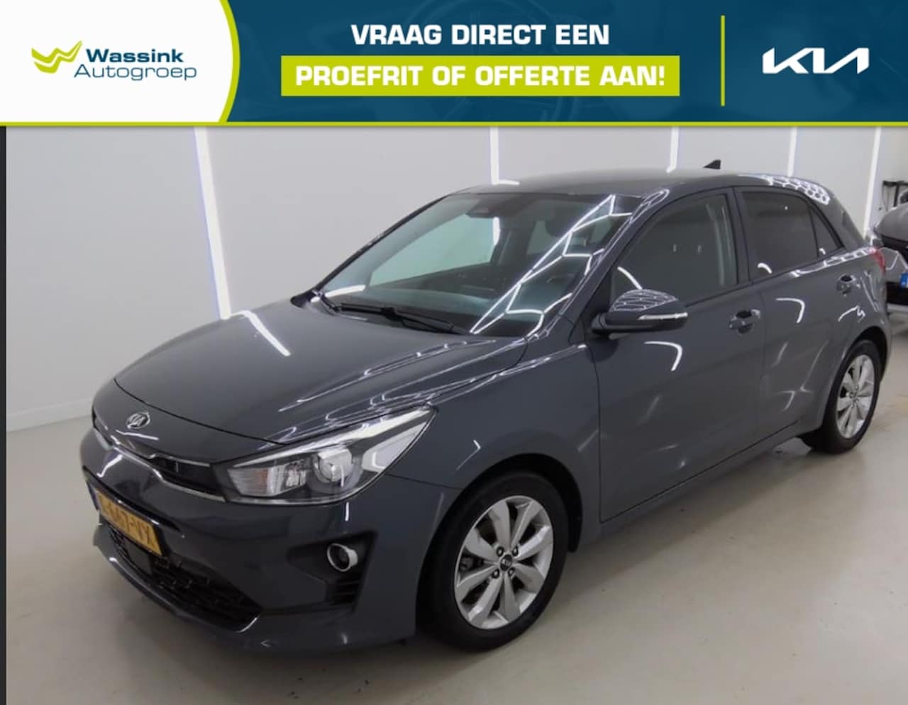 Kia Rio - 1.0 T-GDI MHEV DynamicPlusLine I Trekhaak I Navigatie I Climate Control - AutoWereld.nl