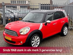 MINI Countryman - 1.6 Cooper Pepper 122PK Stoelverwarming l Airco l 17'LMV l Two tone zwart dak DEALER OH l