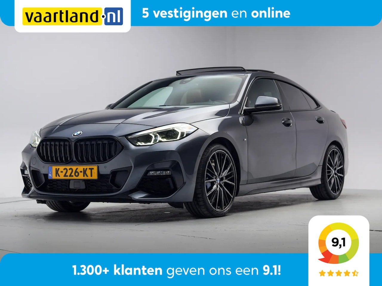 BMW 2-serie Gran Coupé - 218i M Sport High Executive Aut. [ Panorama LED Leder Harman/Kardon ] - AutoWereld.nl