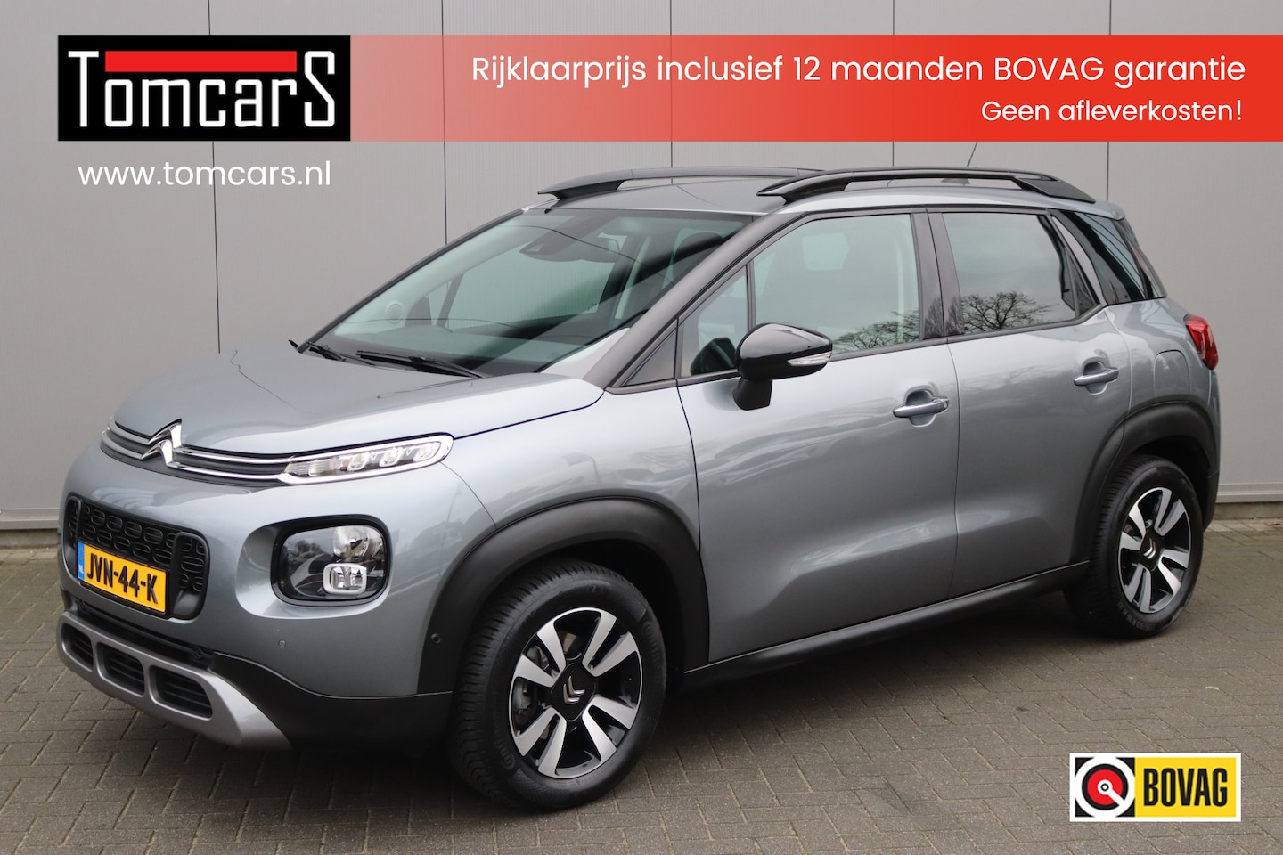 Citroën C3 Aircross - 1.2 PureT. 110PK Automaat Shine Navigatie/Camera/Parkeerhulp/Keyfree - AutoWereld.nl