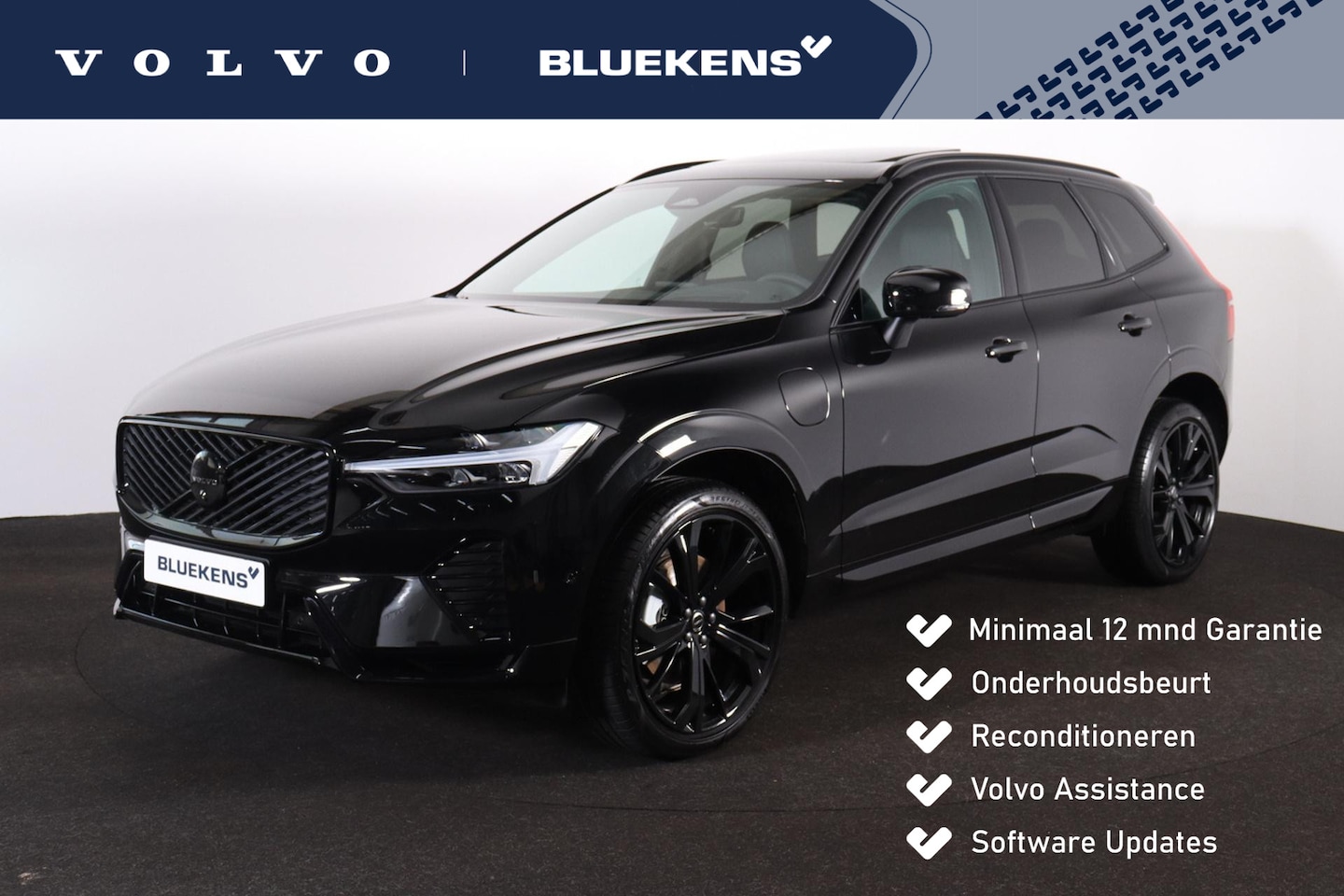 Volvo XC60 - T8 Recharge AWD Ultra Black Edition - Panorama/schuifdak - IntelliSafe Assist & Surround - - AutoWereld.nl