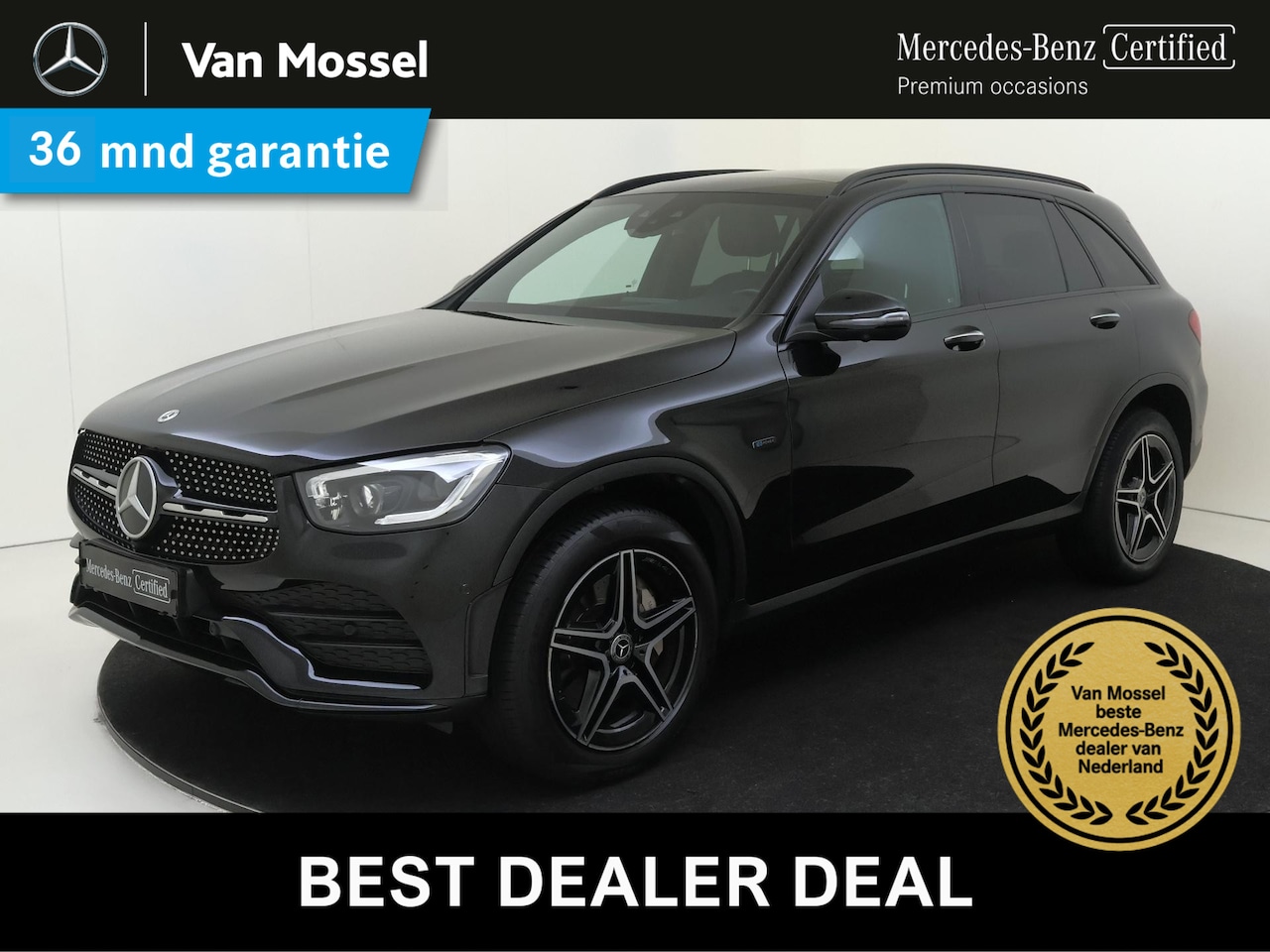 Mercedes-Benz GLC-klasse - 300e 4MATIC Business Solution AMG / Memory-Stoelen / Burmester / Panaroma-dak / 360Graden- - AutoWereld.nl