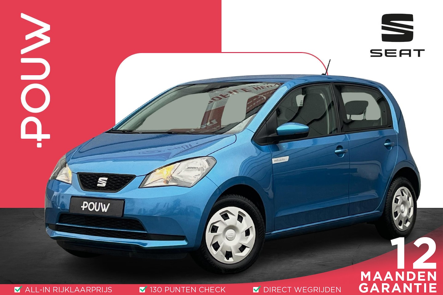 SEAT Mii Electric - 83pk CCS | SoH 93% | Cruise control | Climatronic - AutoWereld.nl