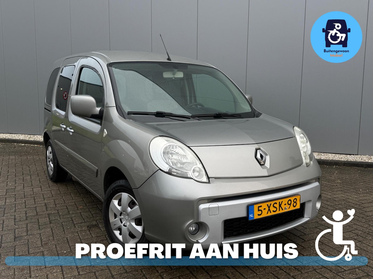 Renault Kangoo Family - 1.6 Rolstoelauto Bodemverlaging (Airco) Rolstoelbus - AutoWereld.nl