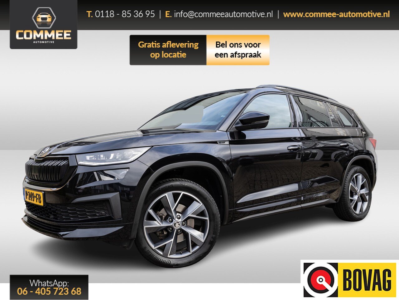 Skoda Kodiaq - 1.5 TSI Sportline Business ✅NAV✅CAM✅NLAuto - AutoWereld.nl