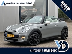 MINI Cabrio - 1.5 Cooper Pepper Serious Business | Leder/Stoelverw./Cruise Control/Parkeerhulp/17-inch