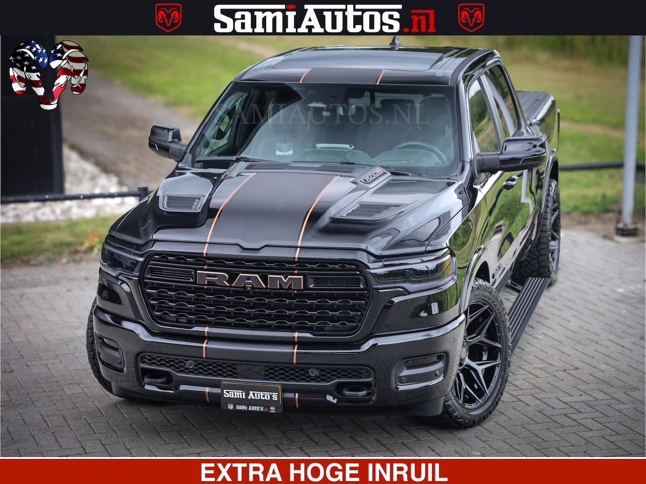 Dodge Ram 1500 - Limited SPORT H.O 540HP 706Nm | Massage + Full Option | De Meest Luxe en Volle Pick-Up in - AutoWereld.nl
