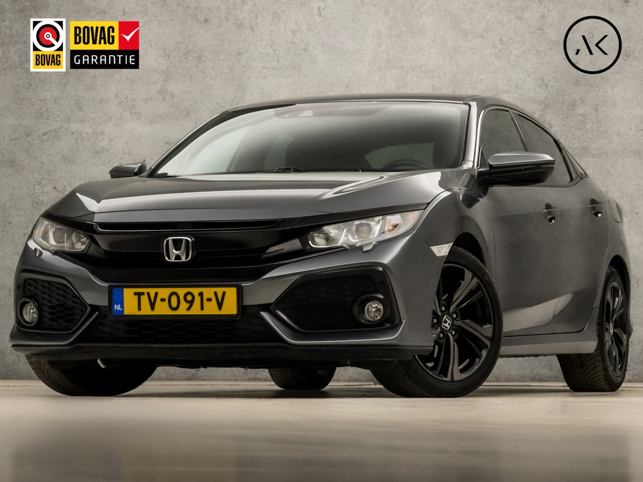 Honda Civic - 1.0 i-VTEC Sport Automaat (NAVIGATIE, CAMERA, ZWART HEMEL, SPORTSTOELEN, ADAPTIVE CRUISE, - AutoWereld.nl