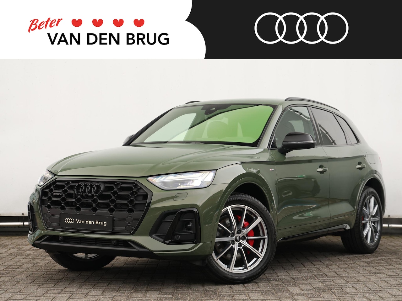 Audi Q5 - 50 TFSI e S edition Competition | B&O | HUD | Trekhaak | Elektr. verstelbaar & verwarmbaar - AutoWereld.nl
