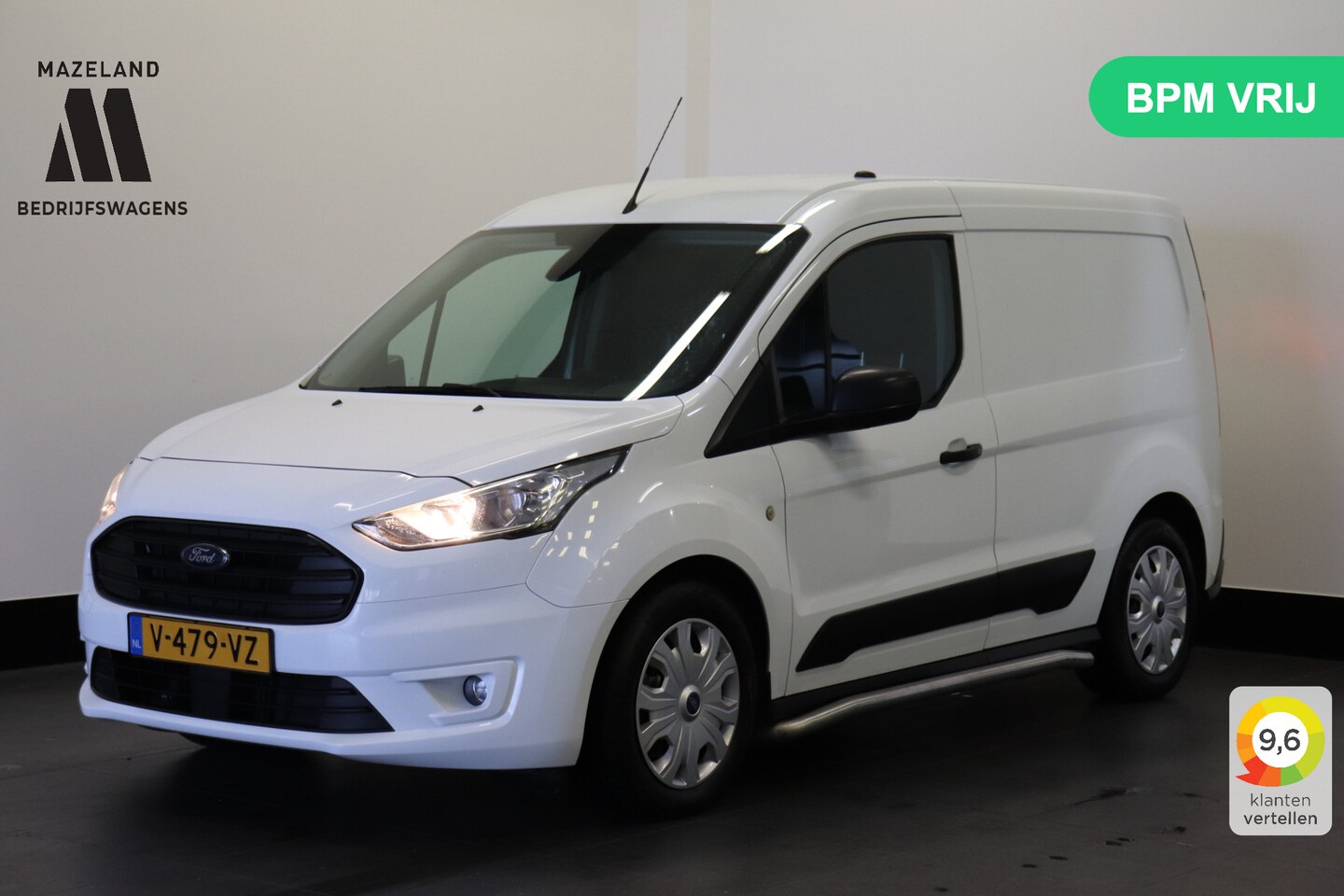 Ford Transit Connect - 1.5 EcoBlue 100PK EURO 6 - Airco - Cruise - Trekhaak - €9.900,- Excl. - AutoWereld.nl