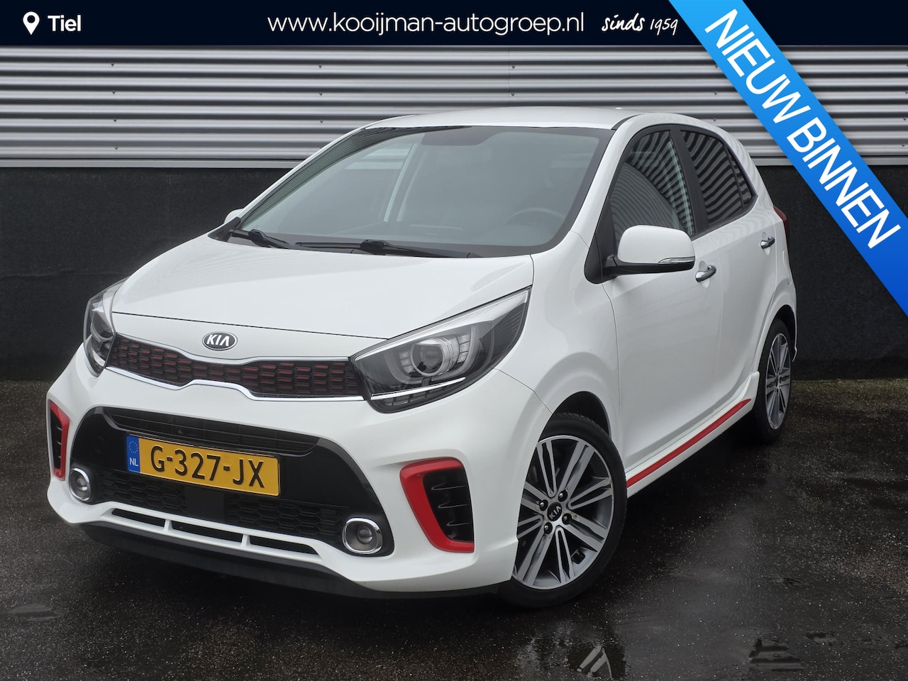 Kia Picanto - 1.0 T-GDI GT-Line Nieuw geleverd en dealeronderhouden, 100PK, Navigatie, Leder, Stoel- & S - AutoWereld.nl