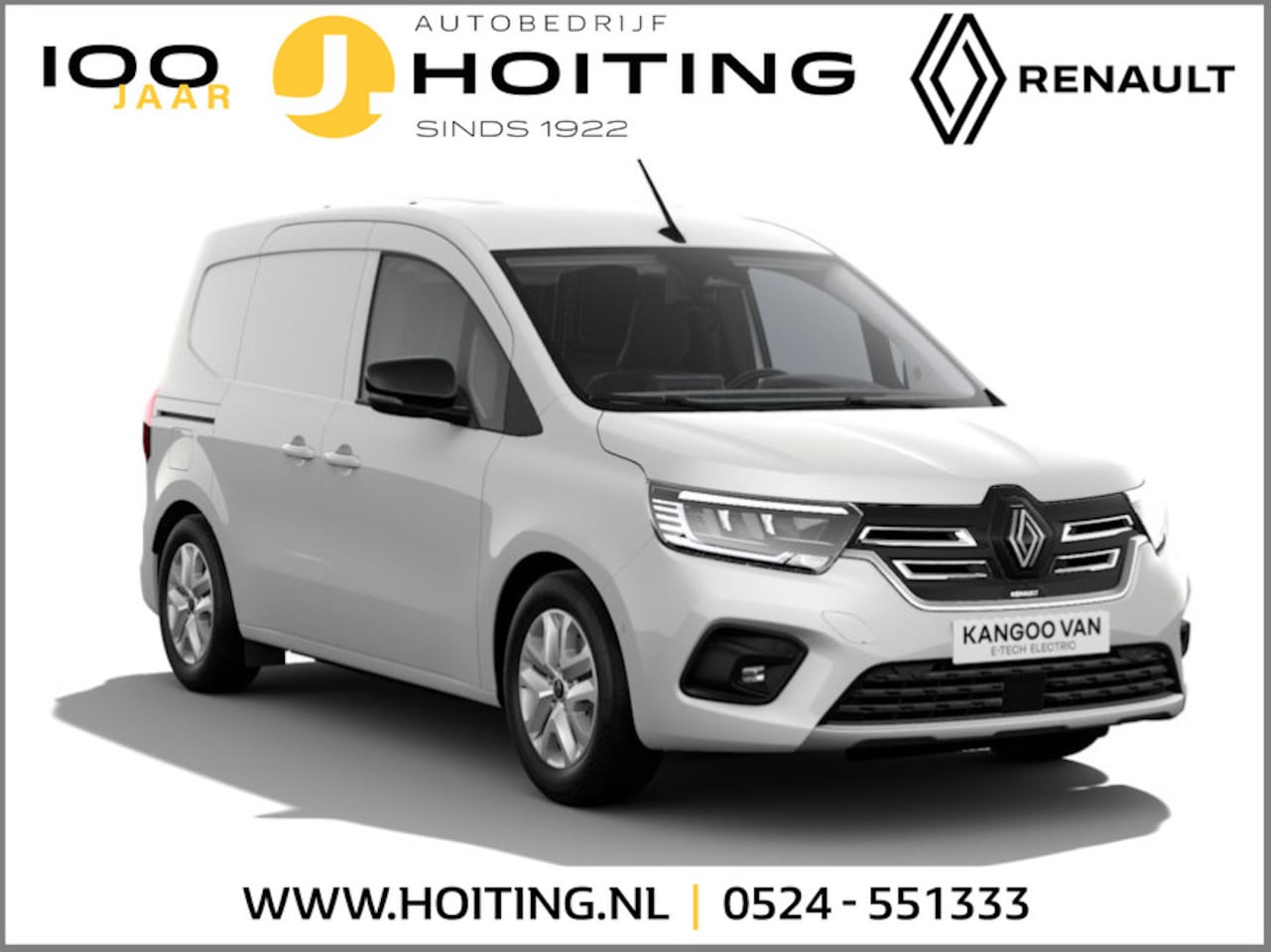 Renault Kangoo E-Tech - L1 44 kWh Extra NIEUW / NU €27.850,- RIJKLAAR ! * ADAPT. CC, CAMERA, STOELVERW.* - AutoWereld.nl