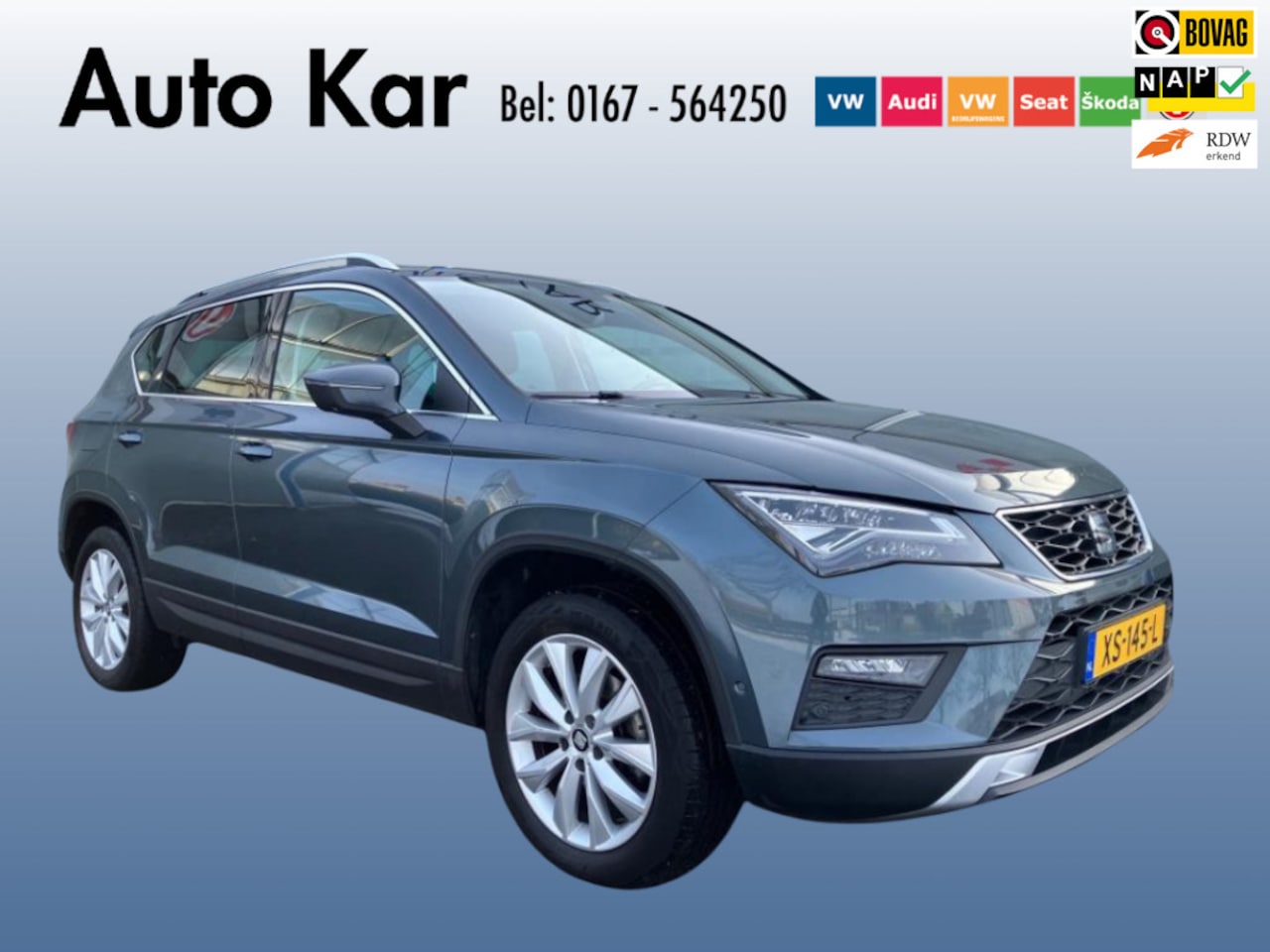 SEAT Ateca - 1.0 EcoTSI Style Business Intense Digitaal dashboard Trekhaak PDC en inparkeerhulp - AutoWereld.nl