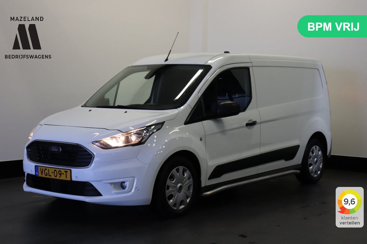 Ford Transit Connect - 1.5 EcoBlue 100PK L2 EURO 6 - Airco - Cruise - PDC - €9.499,- Excl. - AutoWereld.nl