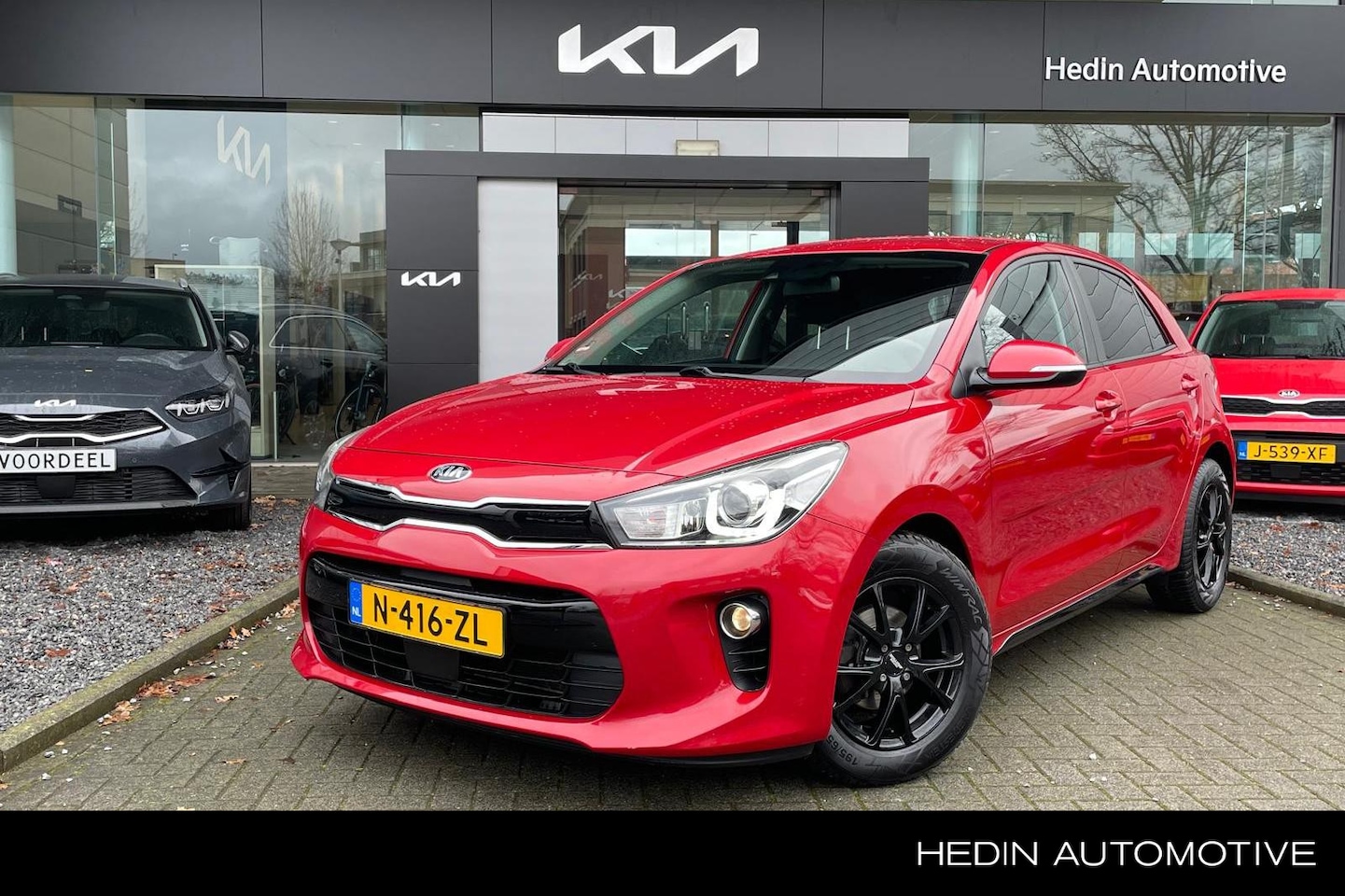 Kia Rio - 1.4 CVVT ExecutiveLine Stoel + Stuurverwarming | Navigatie | | Cruise control | Apple Carp - AutoWereld.nl