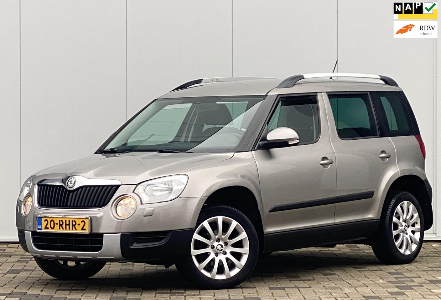 Skoda Yeti - 1.2 TSI ELEGANCE AUTOMAAT DEALER ONDERHOUD - AutoWereld.nl