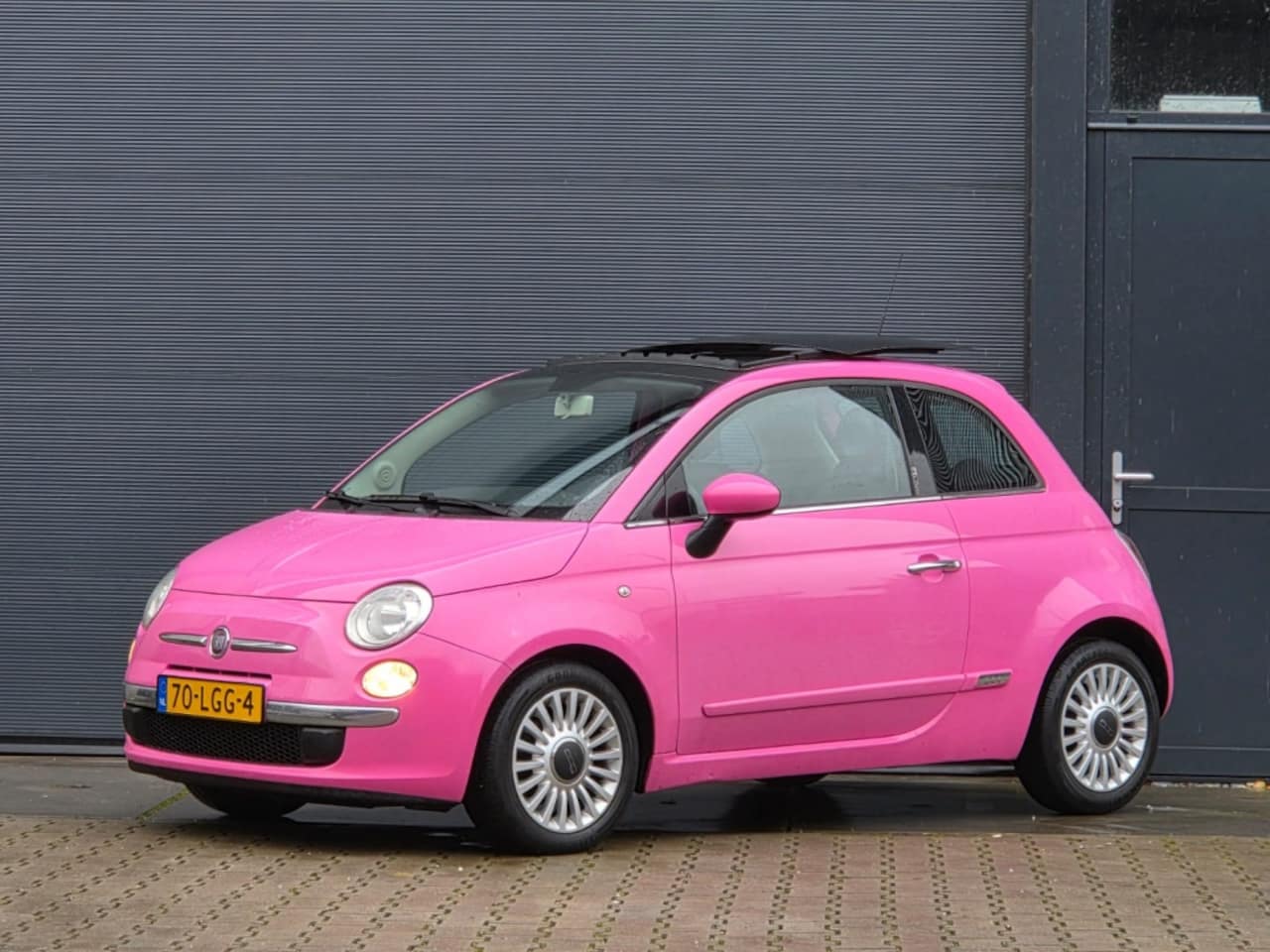Fiat 500 - 1.2 Rosa automaat nap goed onderhouden - AutoWereld.nl