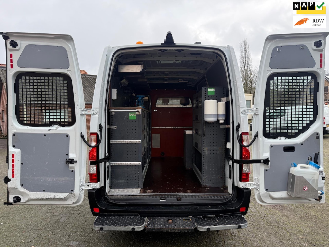 Opel Movano - 2.3 CDTI BiTurbo L2H2 servicebus 230V victron Bott bedrijfswagen inrichting 170PK E6 autom - AutoWereld.nl