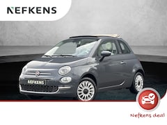 Fiat 500 C - 1.0 Hybrid Lounge Cabrio | 1ste eigenaar | Parkeersensoren | AppleCarPlay/Android | Airco