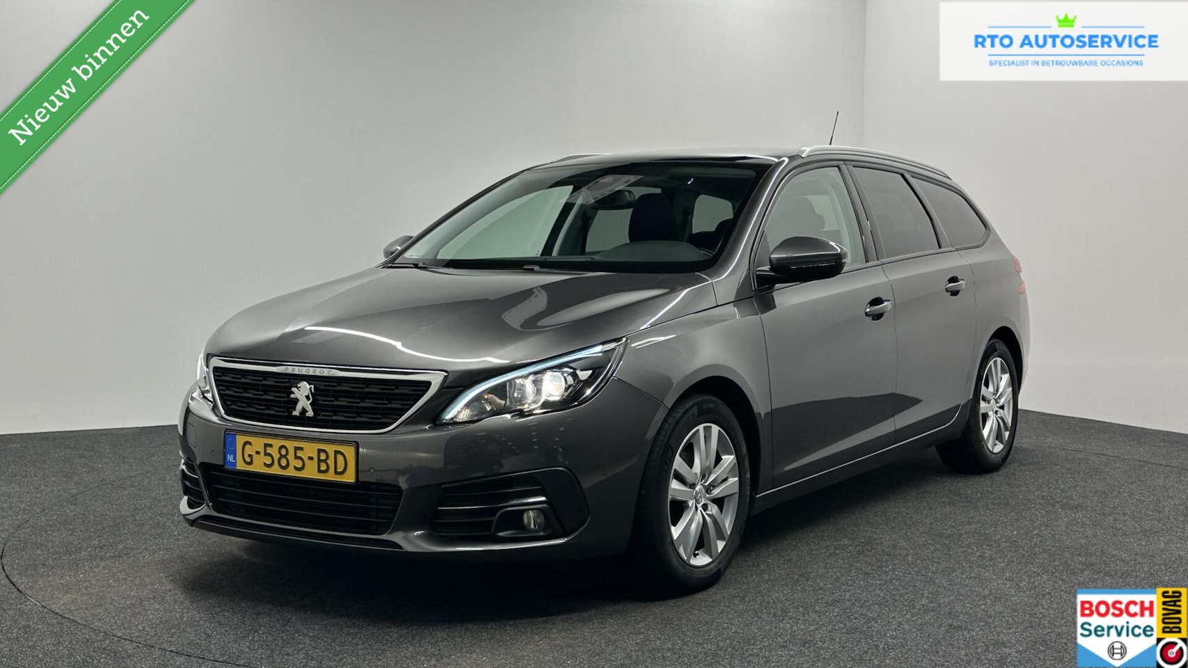 Peugeot 308 SW - 1.2 PureTech Blue Lease Executive PANO CAMERA CARPLAY. - AutoWereld.nl