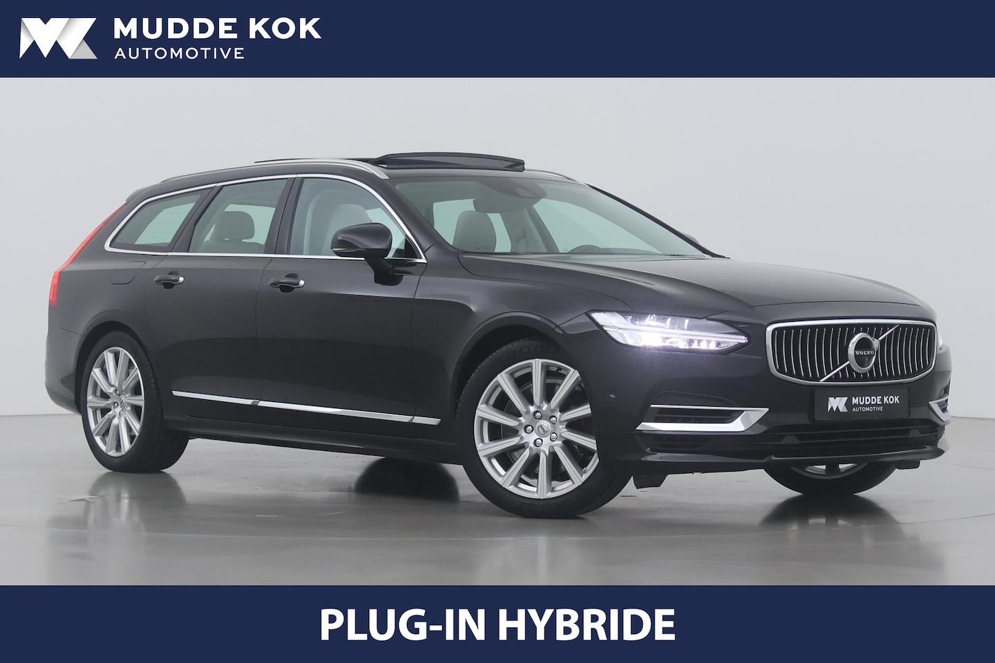 Volvo V90 - T8 AWD Inscription | Panoramadak | Head-Up | 360° Camera | Trekhaak | ACC - AutoWereld.nl