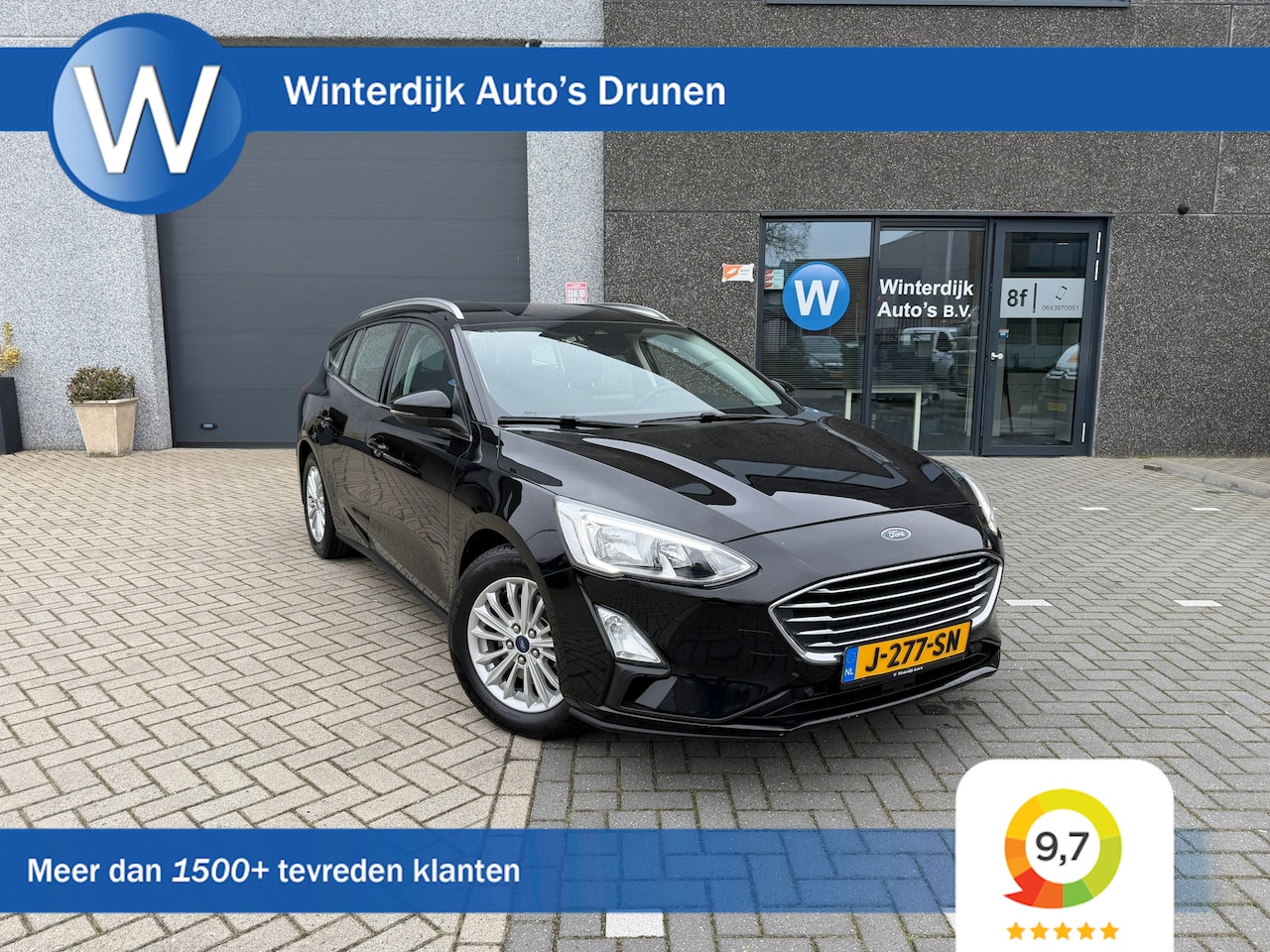 Ford Focus Wagon - 1.0 ST Line Clima|Cruise|Trekhaak|Keyless - AutoWereld.nl