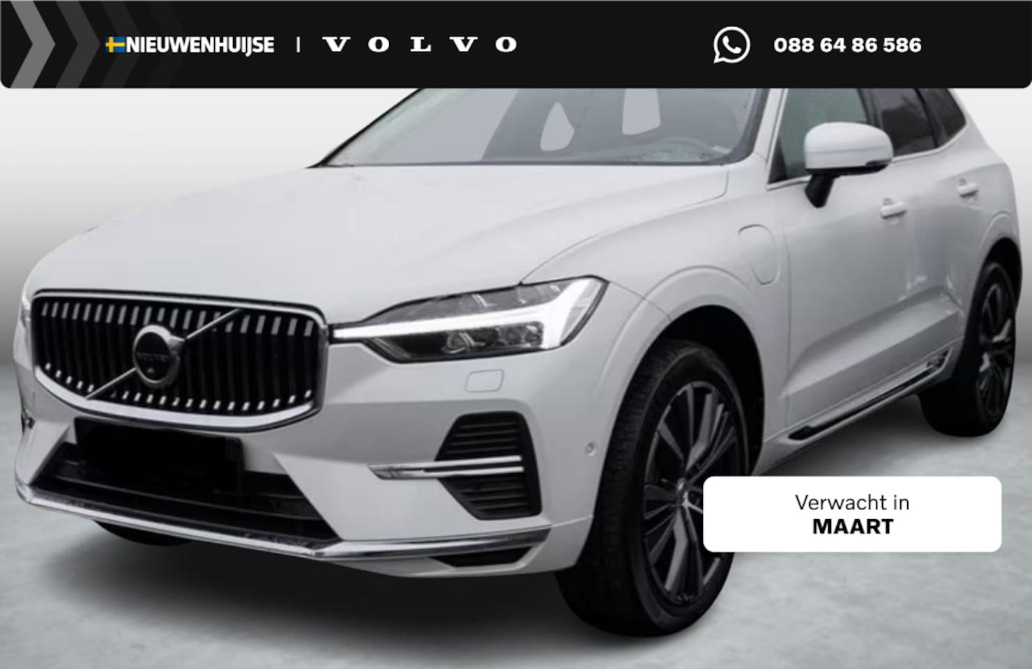 Volvo XC60 - Plug-in Hybrid T6 AWD Ultimate Bright | Long Range | Trekhaak | Adaptive cruise control | - AutoWereld.nl