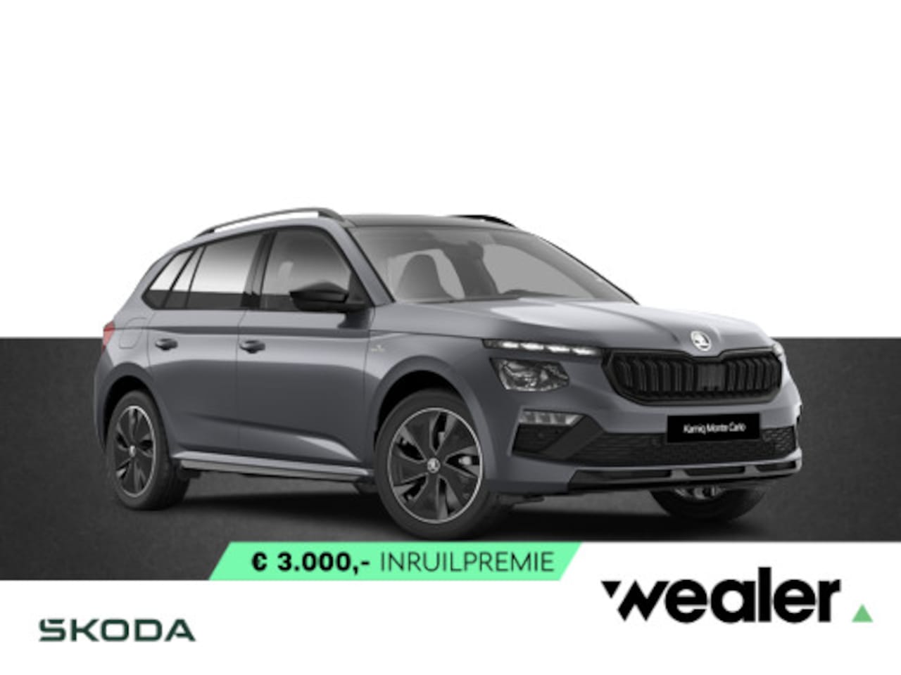 Skoda Kamiq - Monte Carlo 1.0 TSI 115 PK DSG | Automaat | Trekhaak | Winterpakket | Adaptieve cruise con - AutoWereld.nl