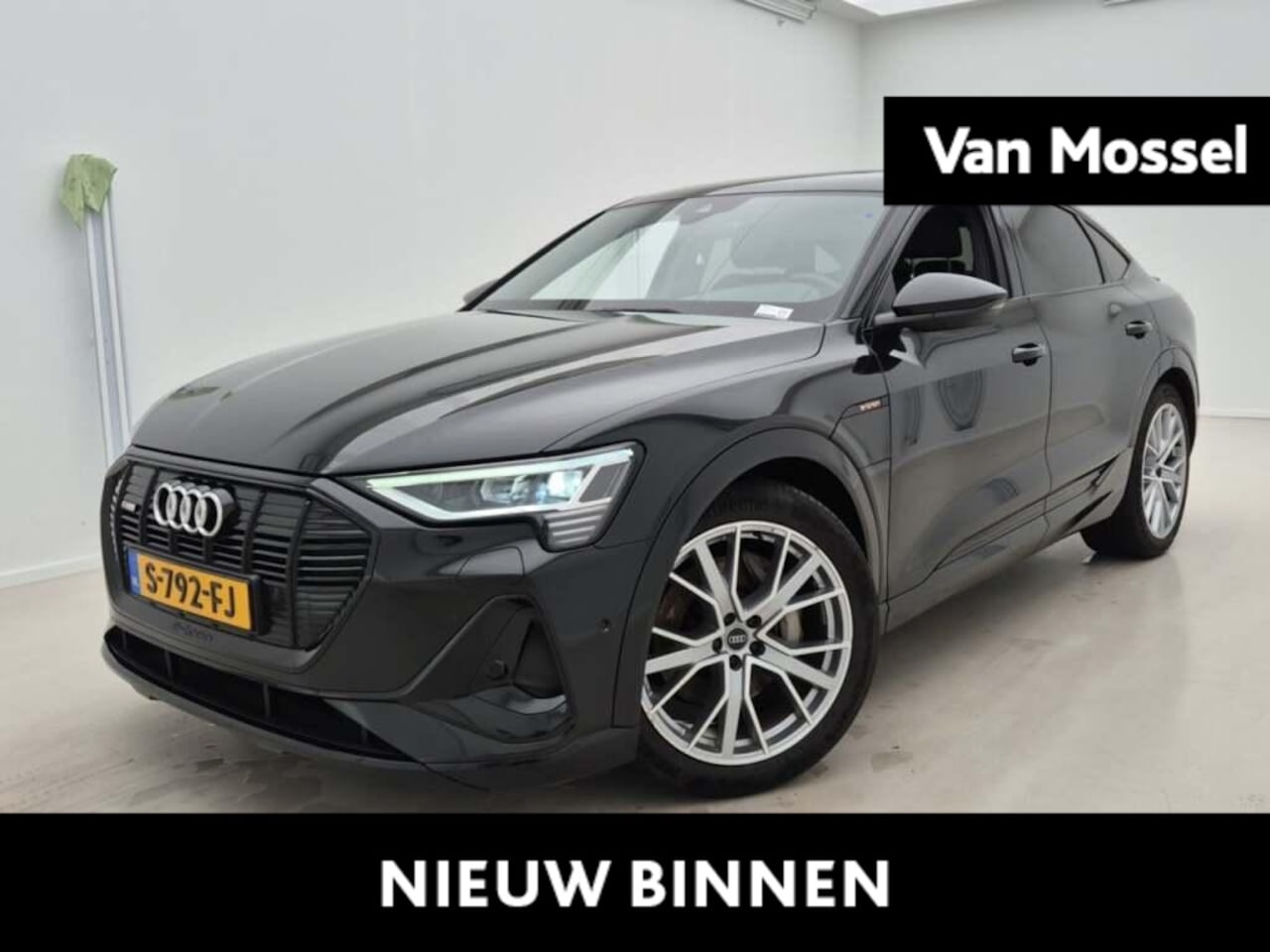 Audi e-tron Sportback - 55 quattro S edition 95 kWh l Adaptive cruise control l Airco l Navigatie l Bang & Olufsen - AutoWereld.nl