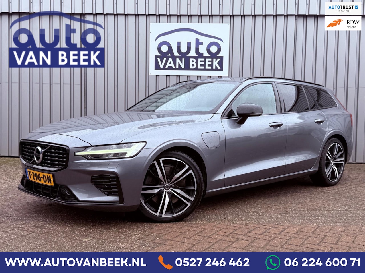 Volvo V60 - 2.0 T6 Recharge AWD R-Design 2.0 T6 Recharge AWD R-Design - AutoWereld.nl