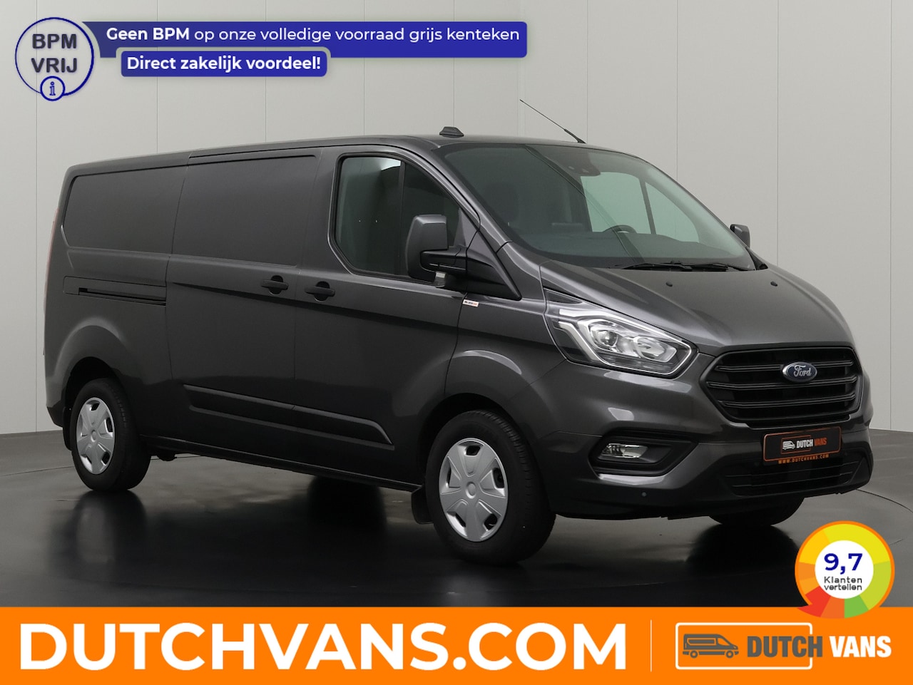 Ford Transit Custom - 2.0TDCi 130PK Lang Limited | Euro 6 | Camera | Multimedia | 3-Zits | Airco | Cruise - AutoWereld.nl