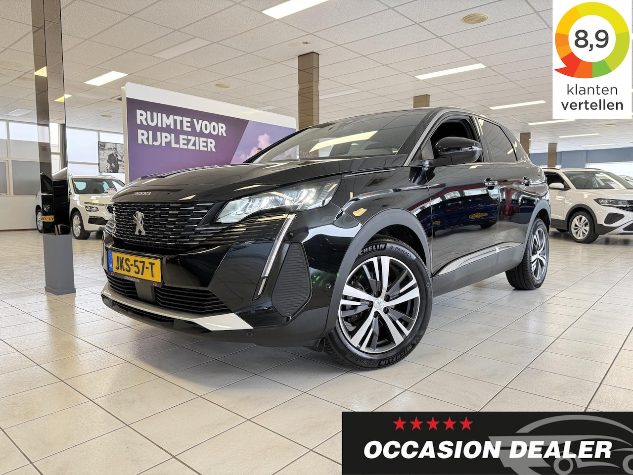 Peugeot 3008 - 1.2 PureTech 8EAT Allure *NAVI*APP*LED*CAM*18LM* - AutoWereld.nl