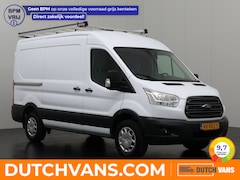 Ford Transit - 2.2TDCI 125PK L2H2 Imperiaal | Trekhaak | Leder | Airco | 3-Zits | Betimmering
