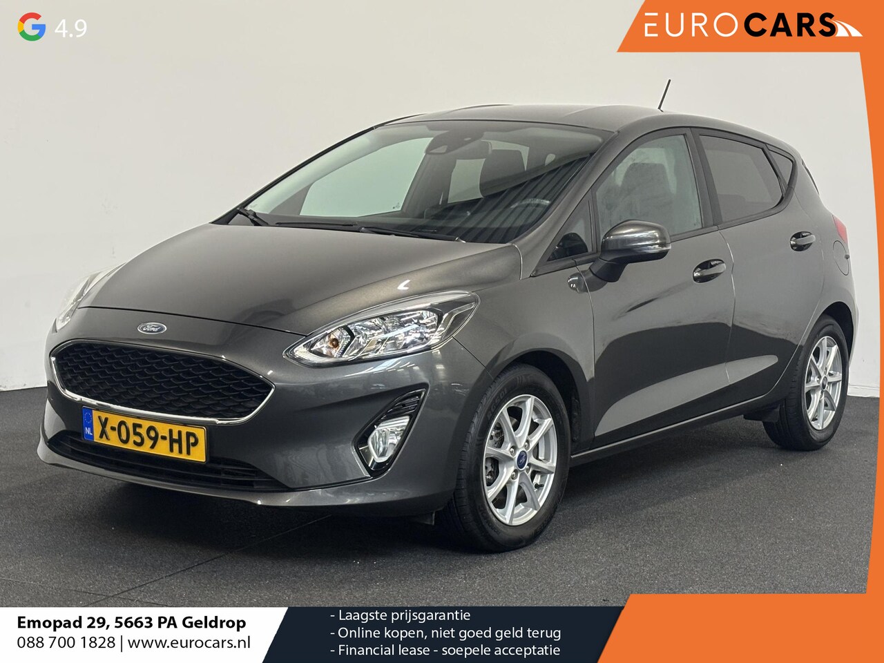 Ford Fiesta - 1.0 EcoBoost Titanium AUTOMAAT Navigatie Cruise control Airco - AutoWereld.nl