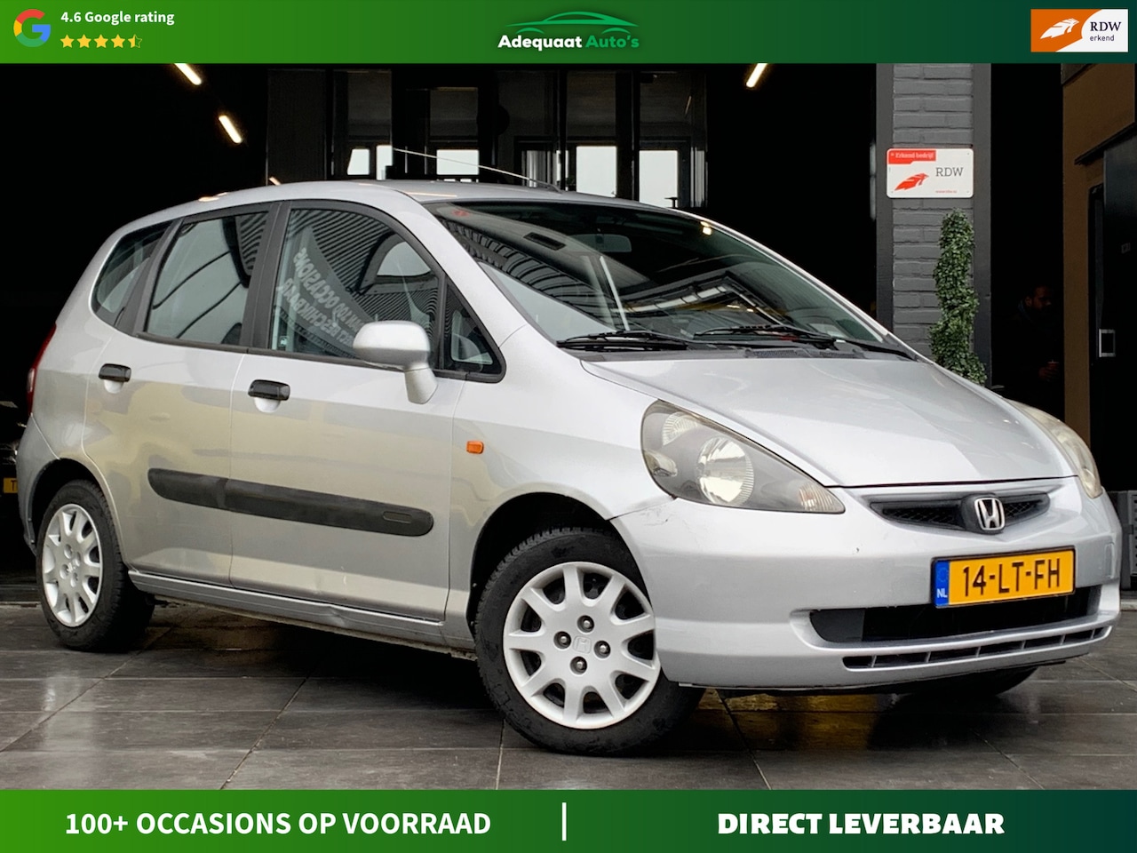 Honda Jazz - 1.4 LS|Automaat|Airco|Cruise|El.Ramen|NAP|APK - AutoWereld.nl