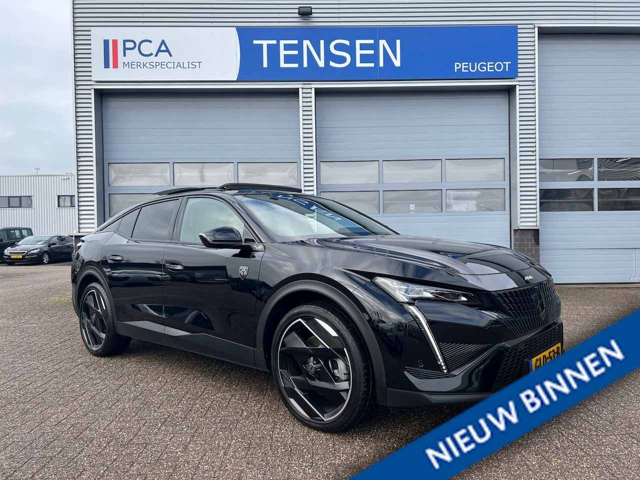 Peugeot 408 - 1.6 HYbrid GT 225PK First Edition | Automaat | Vol leder | Focal | Opendak | 360 Camera | - AutoWereld.nl