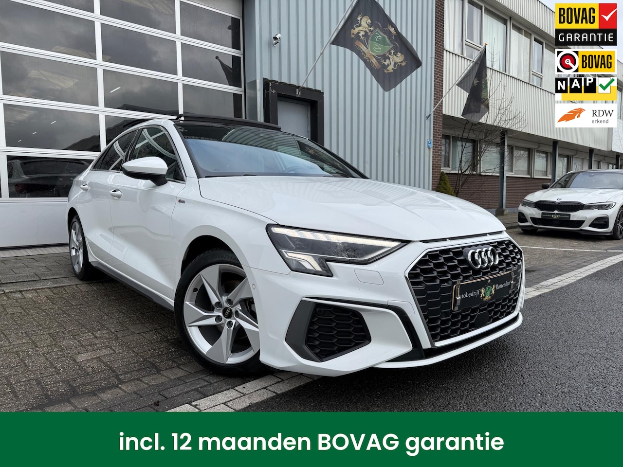 Audi A3 Limousine - 35 TFSI S edition S18/LEER/NAV/MATRIX/PANO - AutoWereld.nl