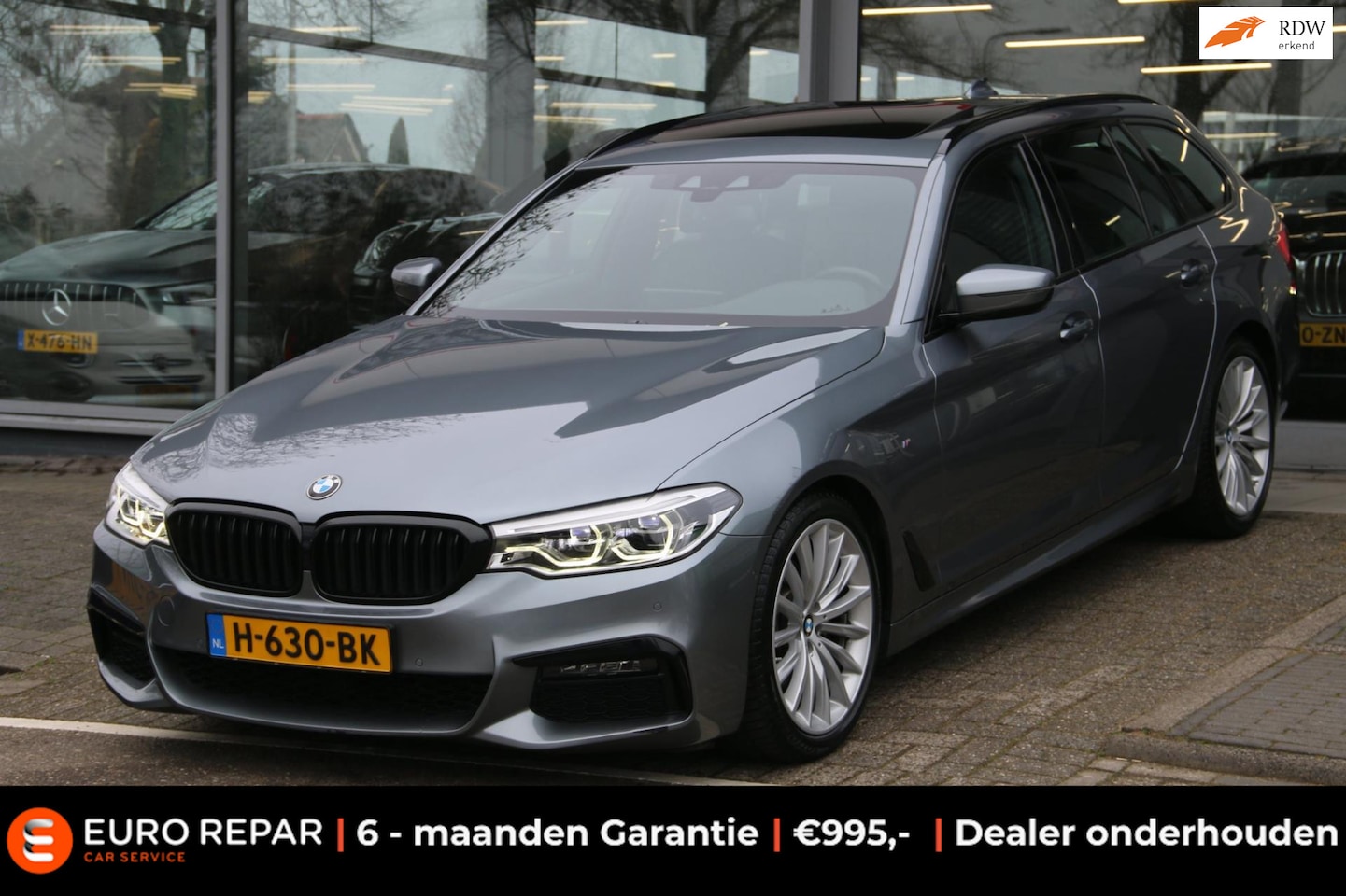 BMW 5-serie Touring - 520i High Executive Edition M-PAKKET PANO-DAK NL-AUTO! - AutoWereld.nl