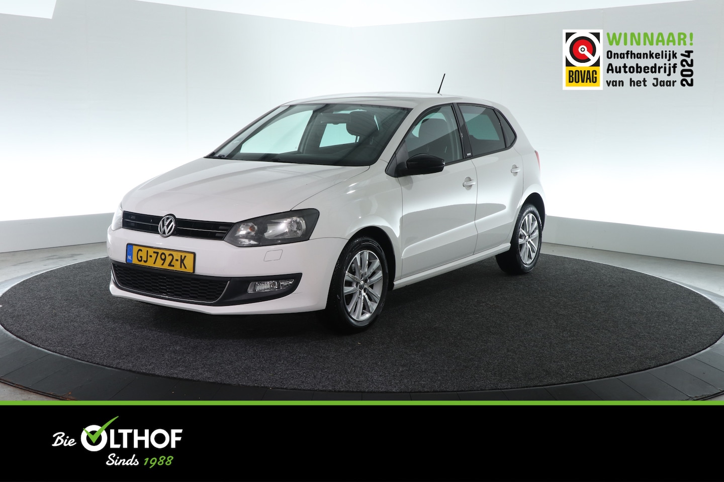 Volkswagen Polo - 1.2-12V BlueMotion Trendline | TREKHAAK | CRUISE CONTROL | STOELVERWARMING | AIRCO | - AutoWereld.nl